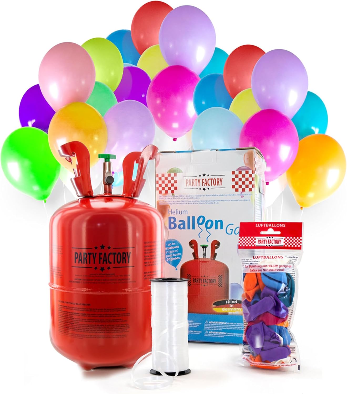 Refillable Helium Tanks